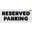 18" Dunkin Donuts Reserved Parking Stencil