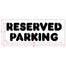 18" Dunkin Donuts Reserved Parking Stencil