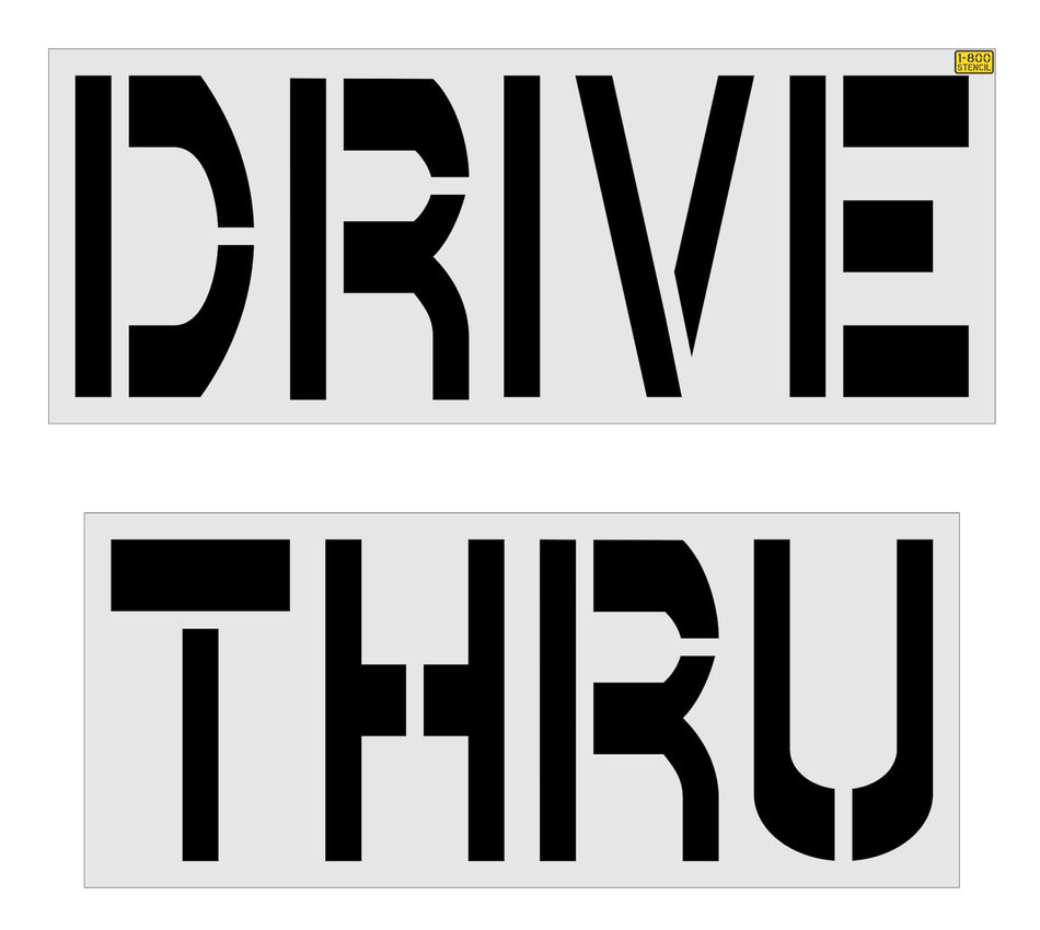 36" Chick-Fil-a DRIVE THRU Stencil