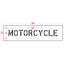 4" MOTORCYCLE Stencil