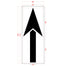 114" Arizona DOT Straight Arrow Stencil