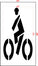 72" Seattle DOT Bike Rider Stencil