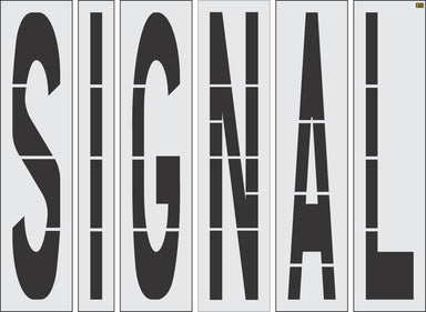 96" Virginia DOT SIGNAL Stencil