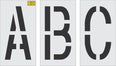 18" Alphabet Kit Stencil