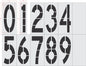 60" x 24" Number Kit Stencil