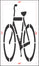 72" Illinois DOT Bike Symbol Stencil