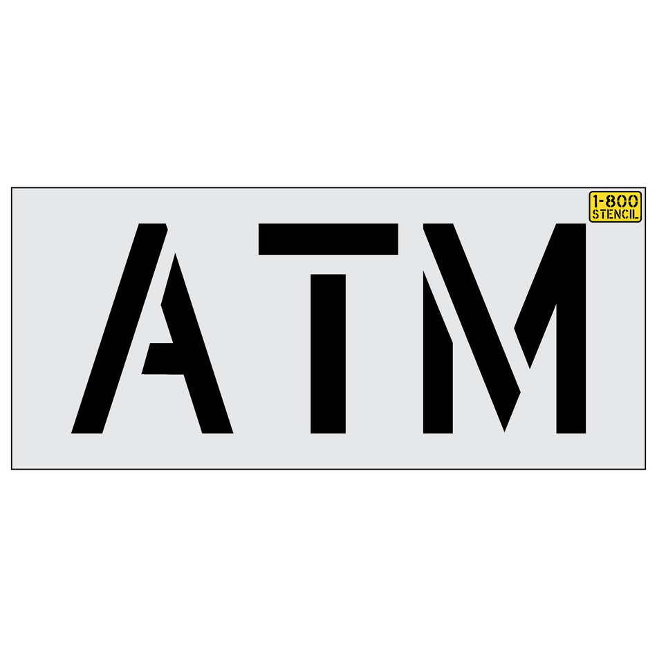 18" ATM stencil
