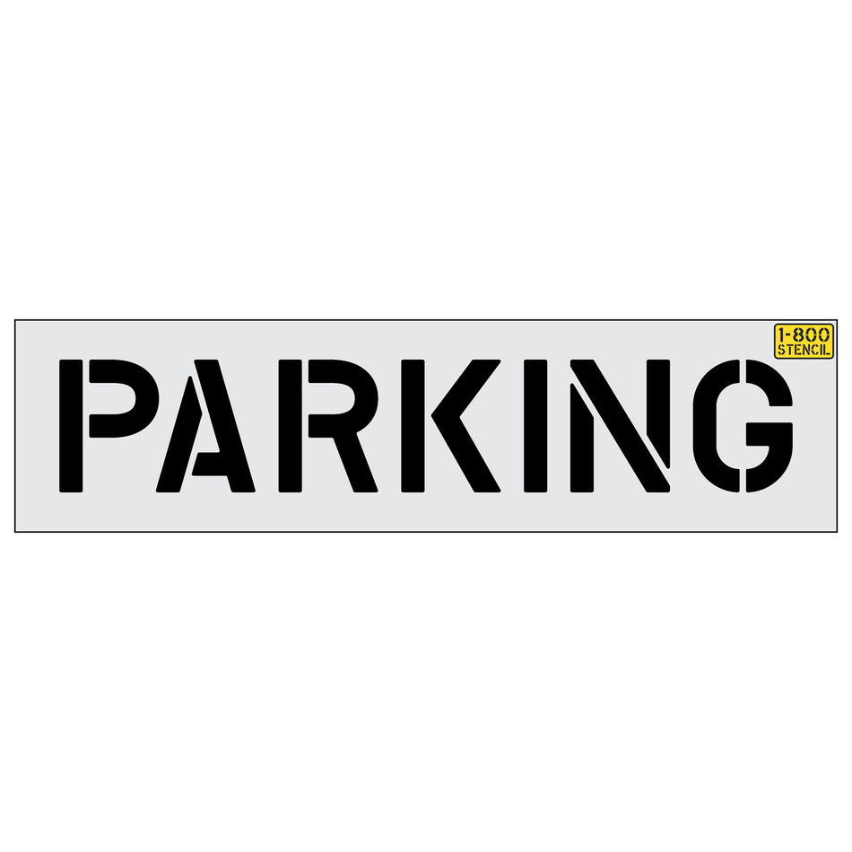 10" PARKING Stencil