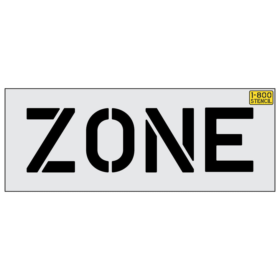 10" ZONE Stencil