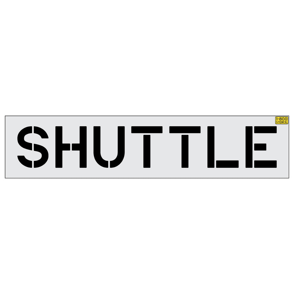 12" SHUTTLE Stencil