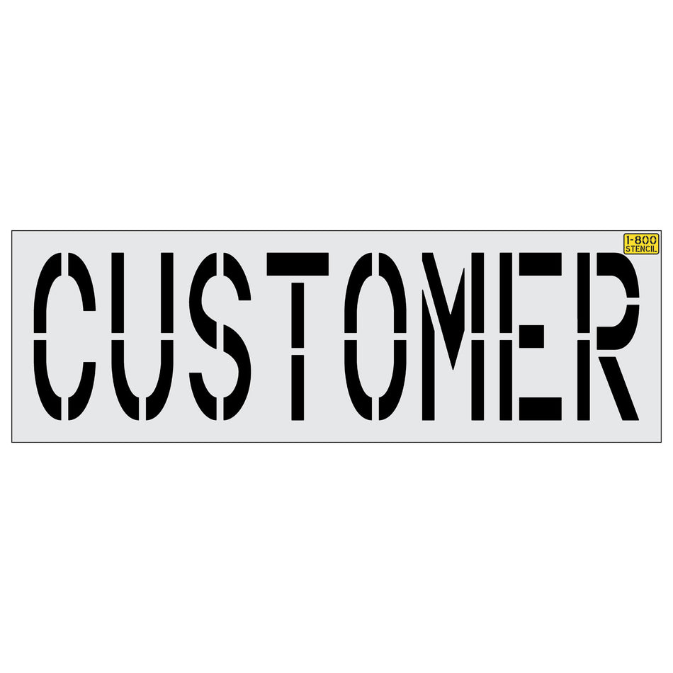 24" CUSTOMER Stencil