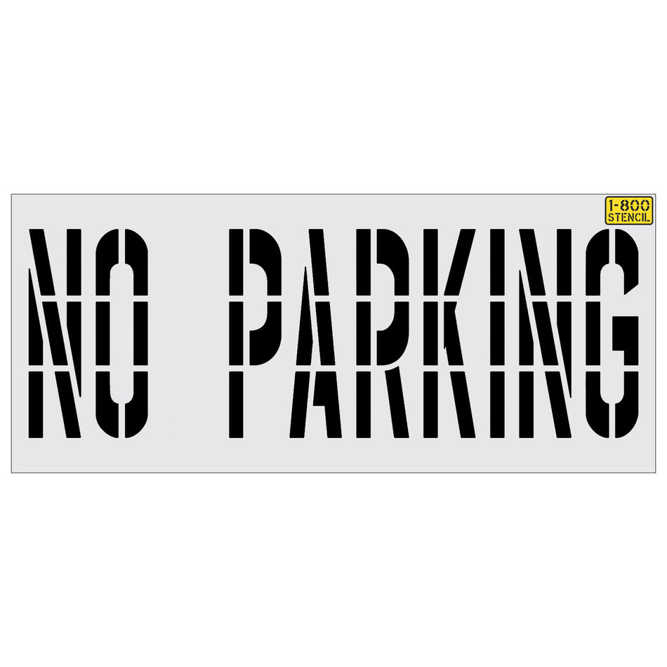 36" NO PARKING Stencil