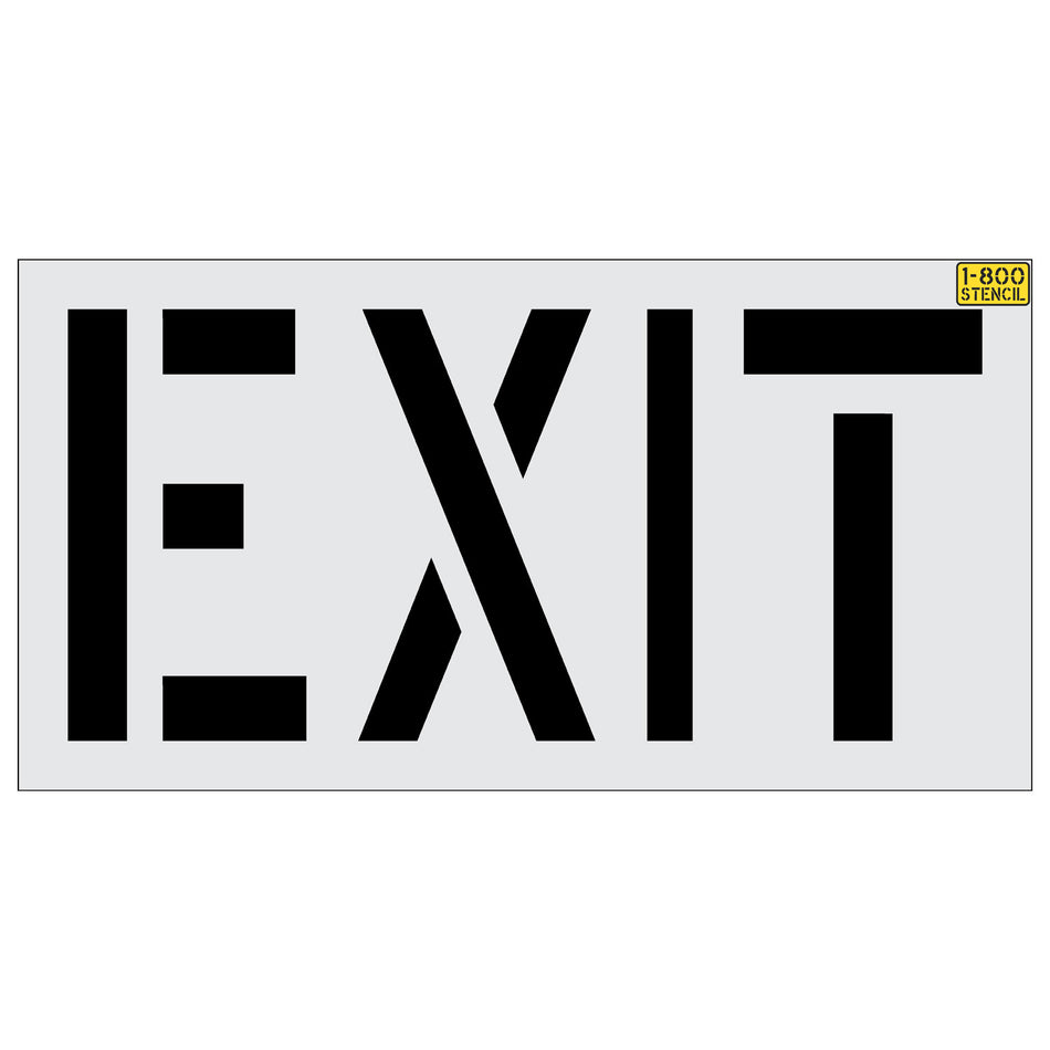 36" Retail EXIT Stencil