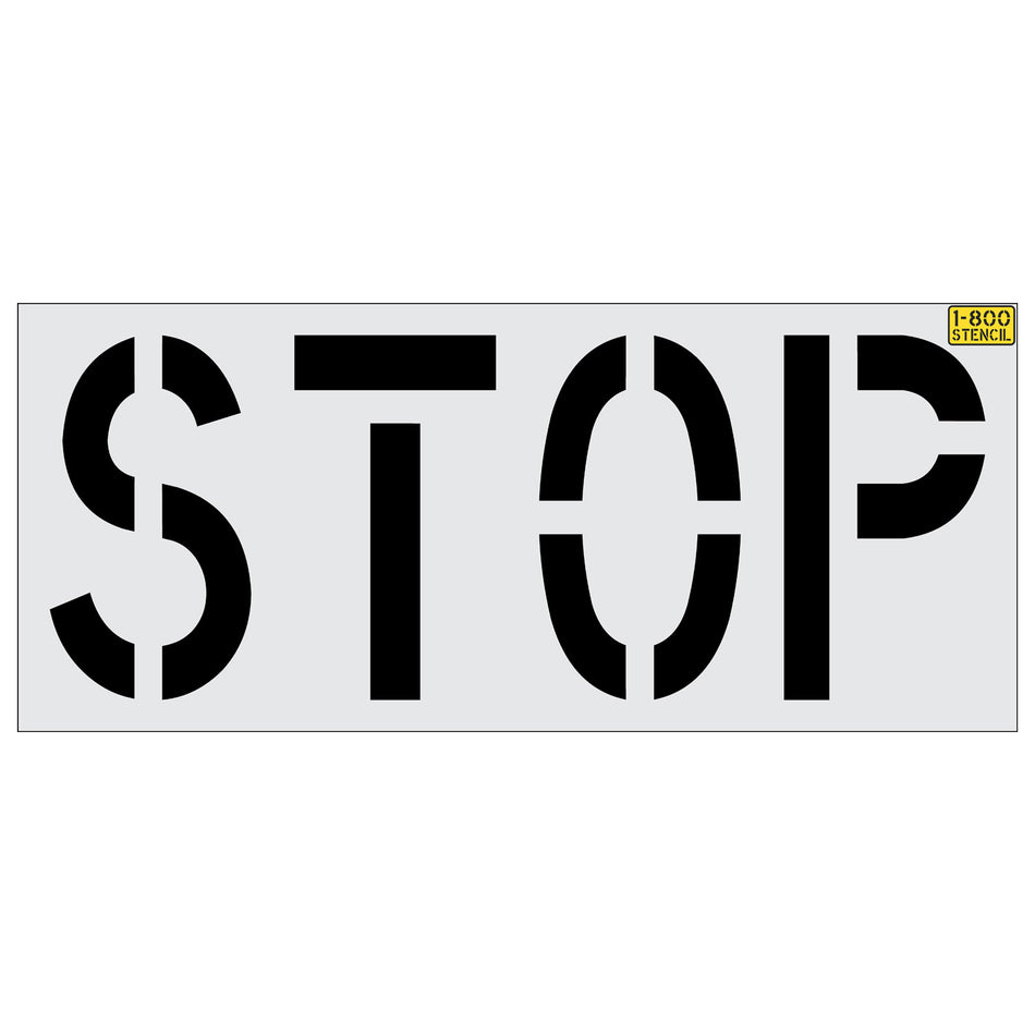 36" Retail STOP Stencil