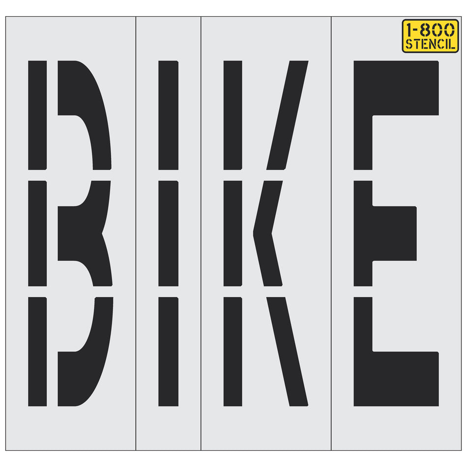 48" BIKE Stencil