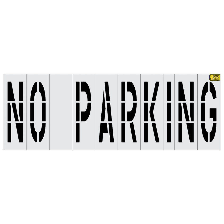 48" NO PARKING Stencil