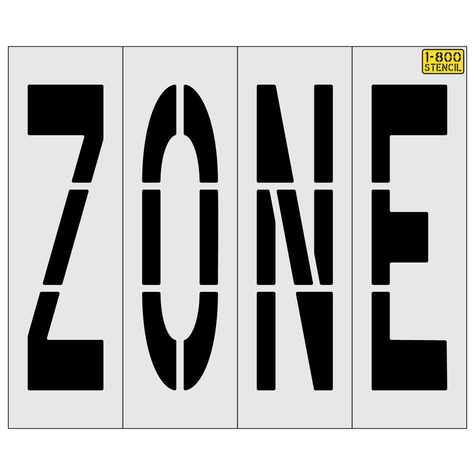 48" ZONE Stencil