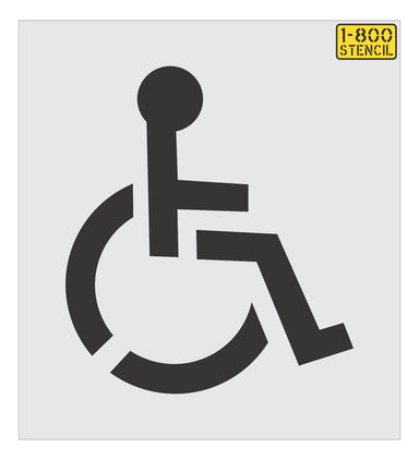 21.5" Handicap Stencil
