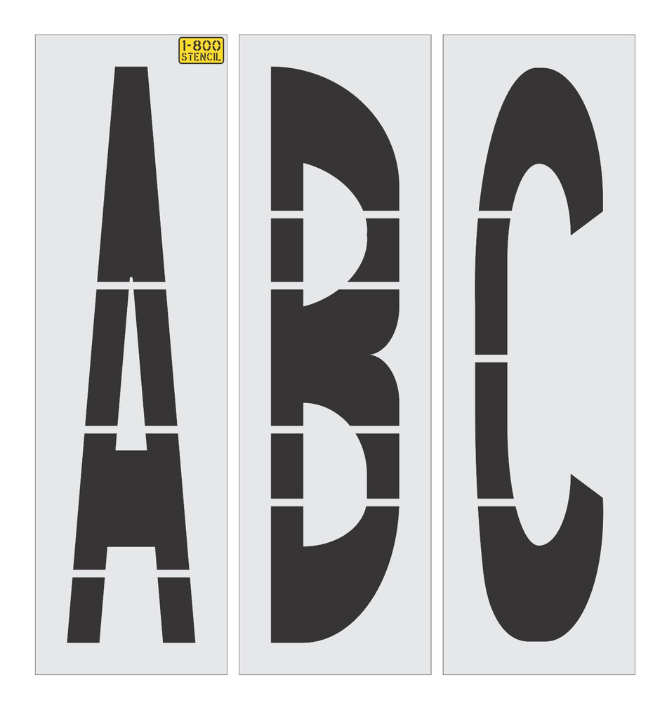 72"x16" Alphabet Kit Stencil