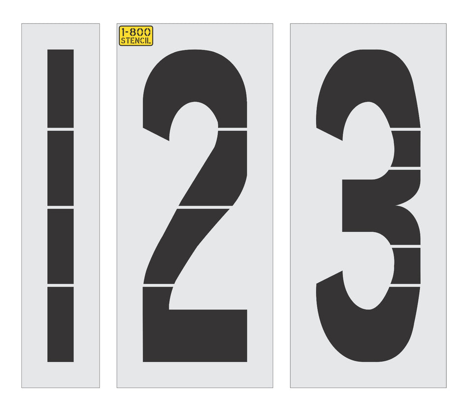 48" Number Kit Stencil