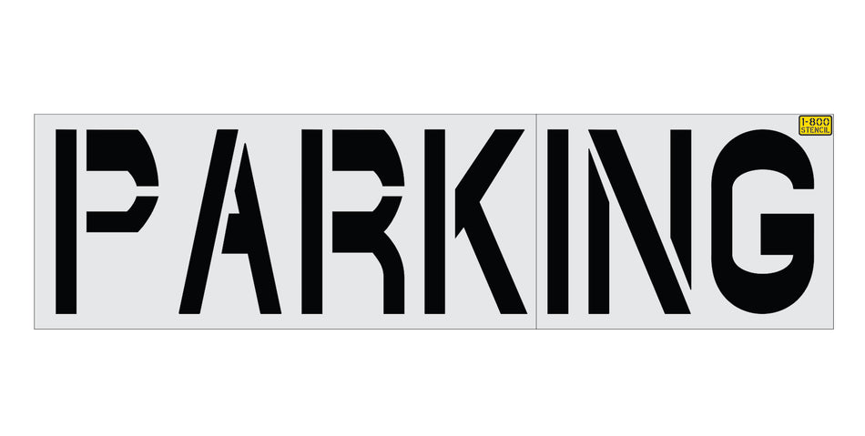 36" Chick-Fil-a PARKING Stencil