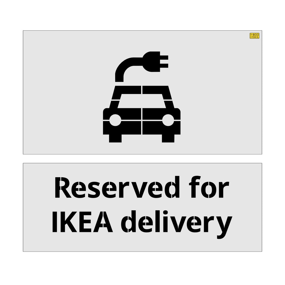 60" Ikea Electric Vehicle Reserved for IKEA Delivery