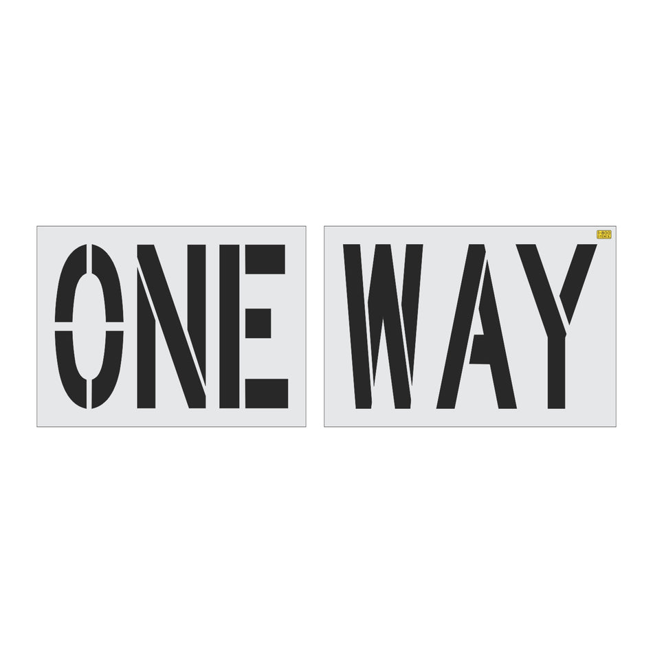 36" Raising Canes ONE WAY Stencil