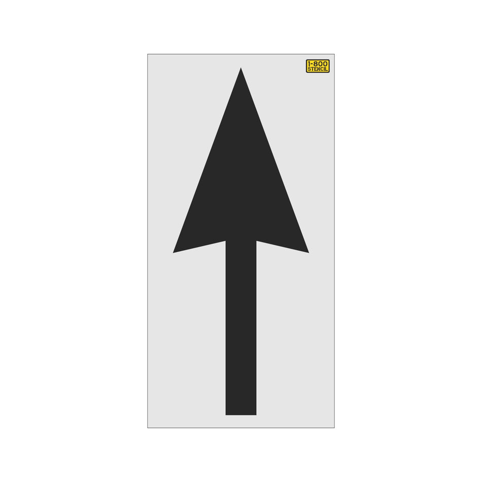 112" Georgia DOT Straight Arrow Stencil