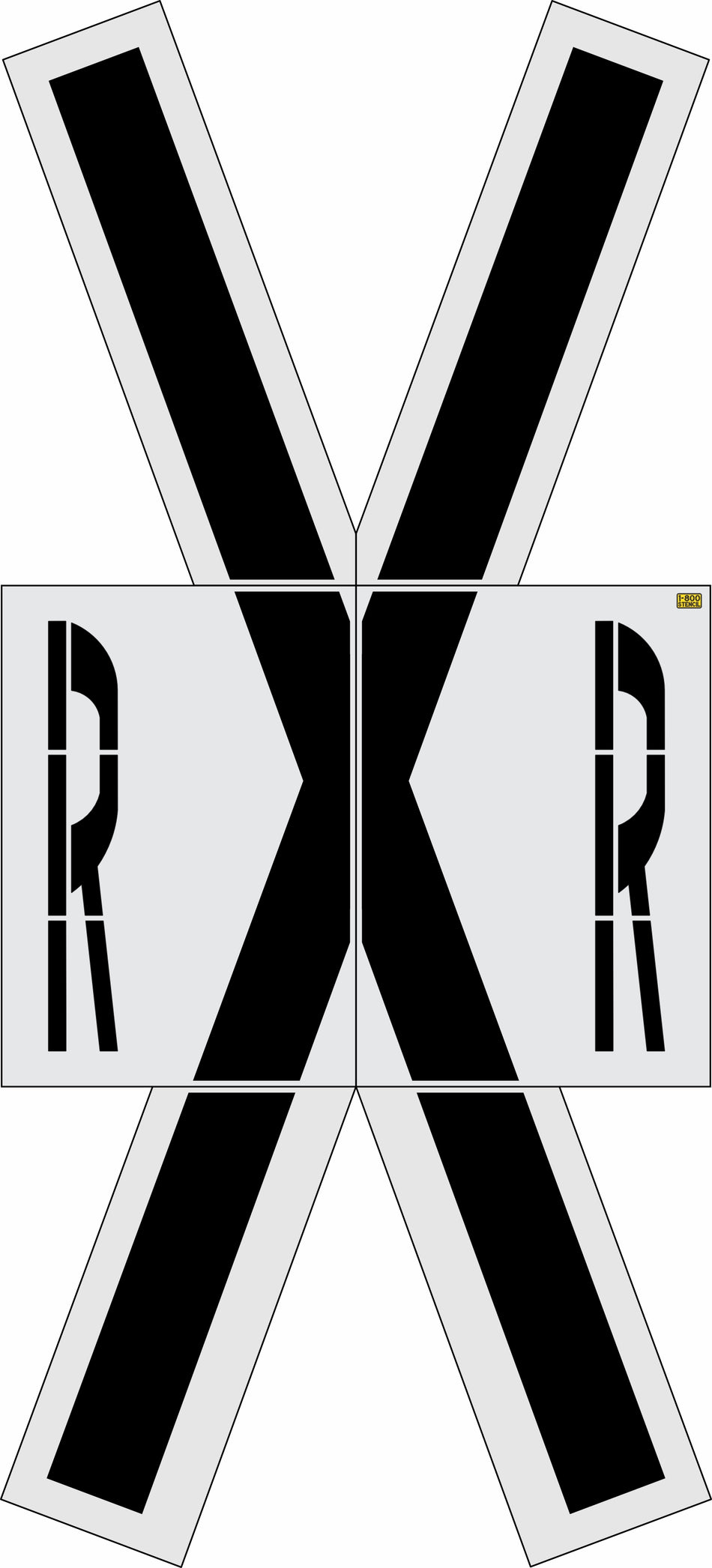 246" North Carolina DOT Railroad Crossing Kit