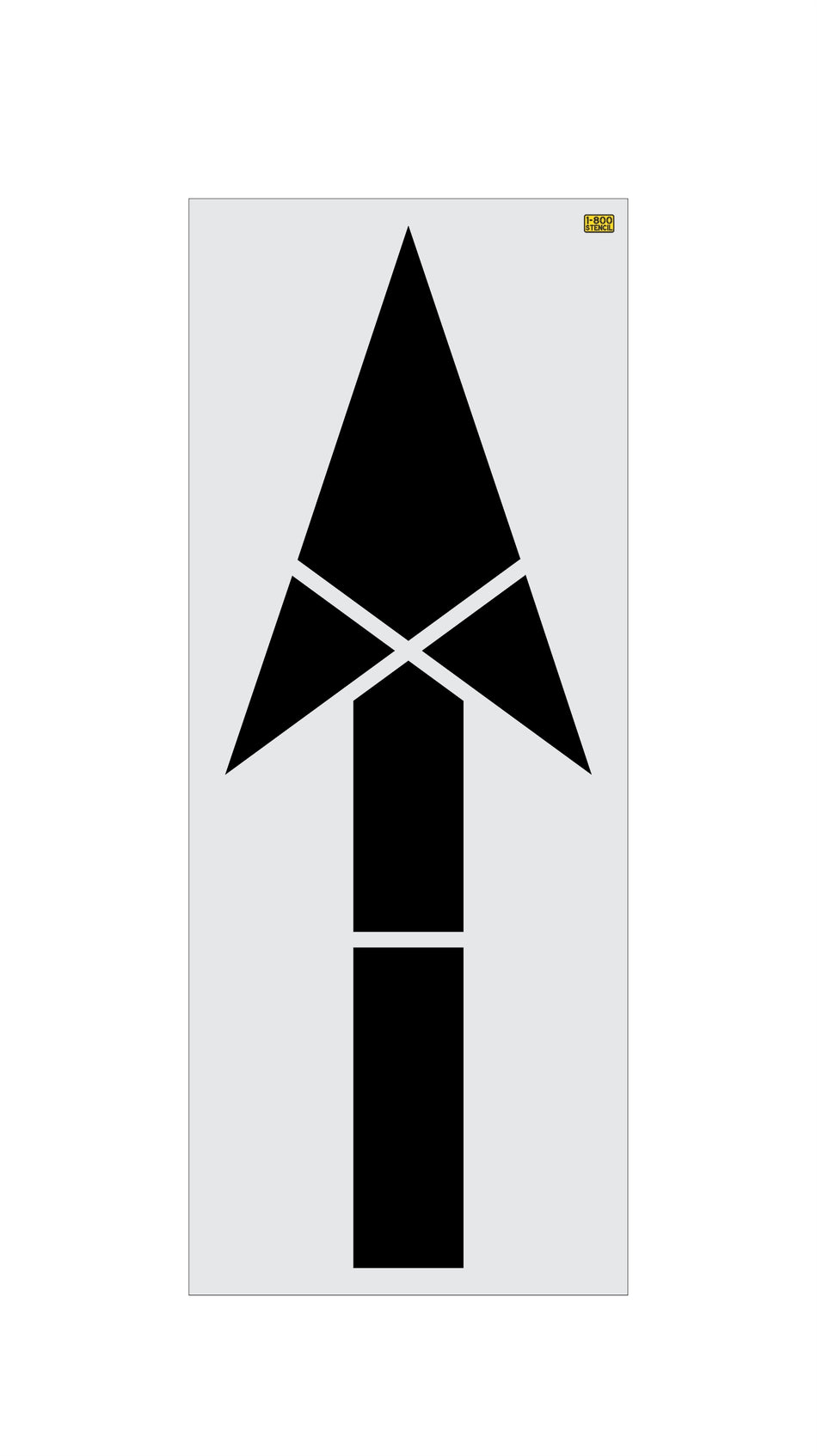 114" New Hampshire DOT Straight Arrow Stencil