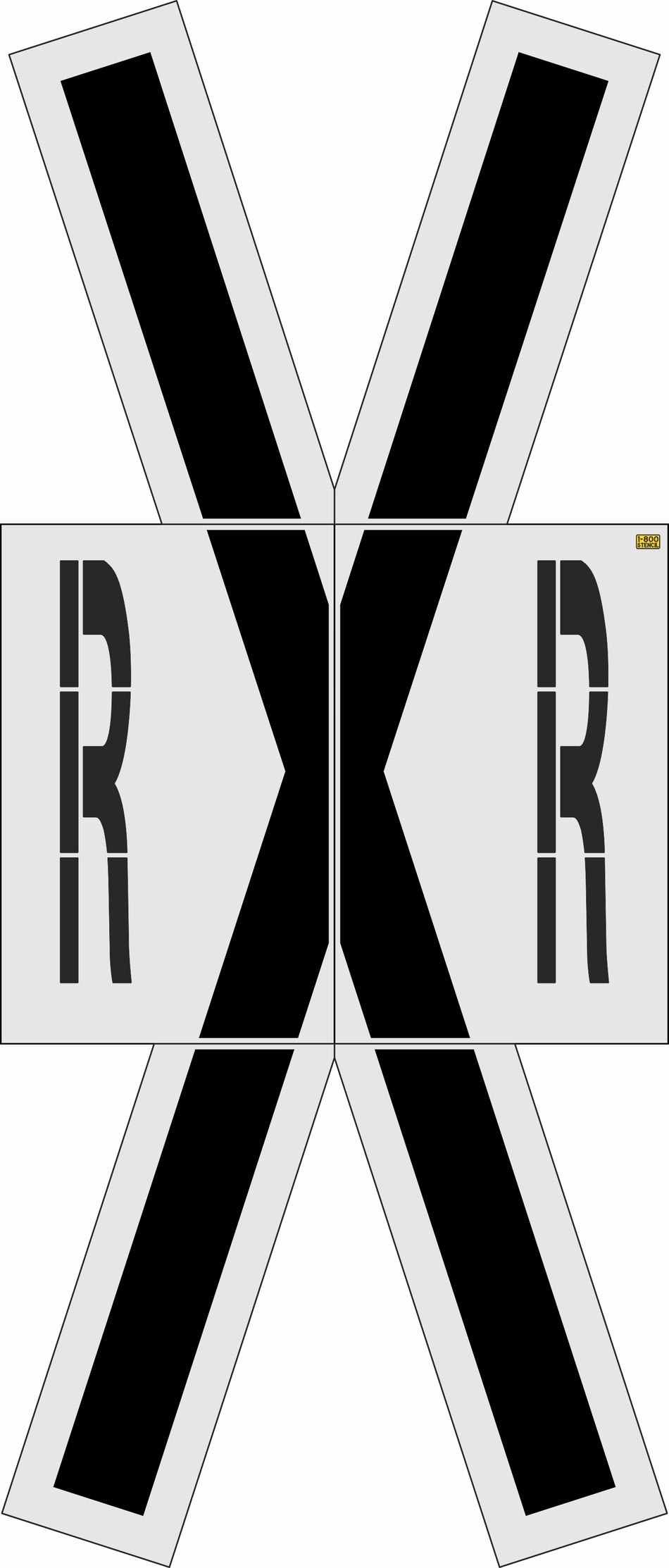 240" Tennessee DOT Railroad Crossing Kit