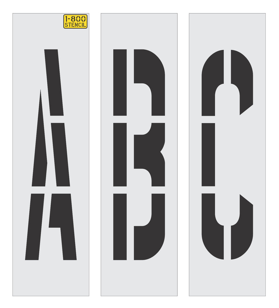 36" Alphabet Kit Stencil