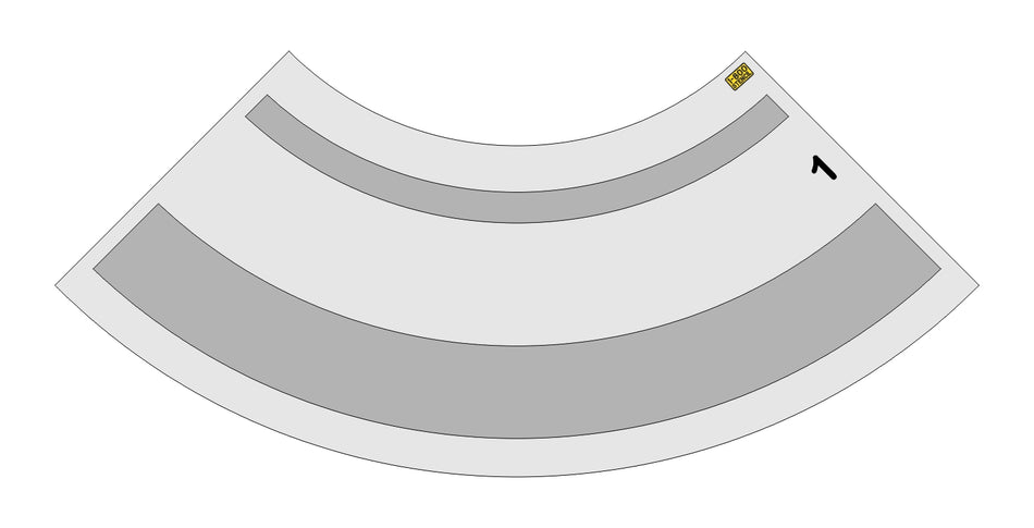 110" Chicago DOT Circle Template Stencil