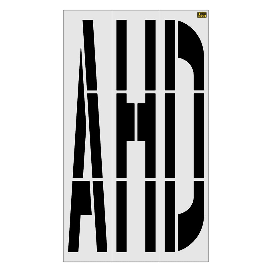 96" Maine DOT AHD Stencil