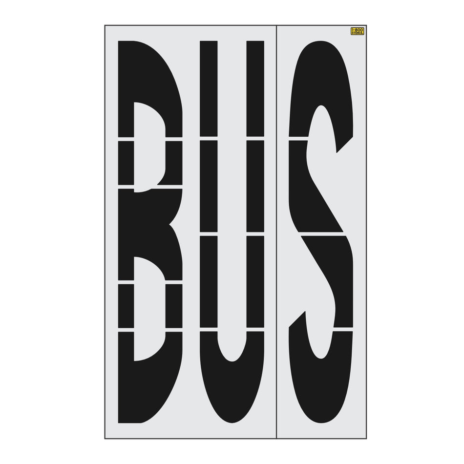 96" Colorado DOT BUS Stencil