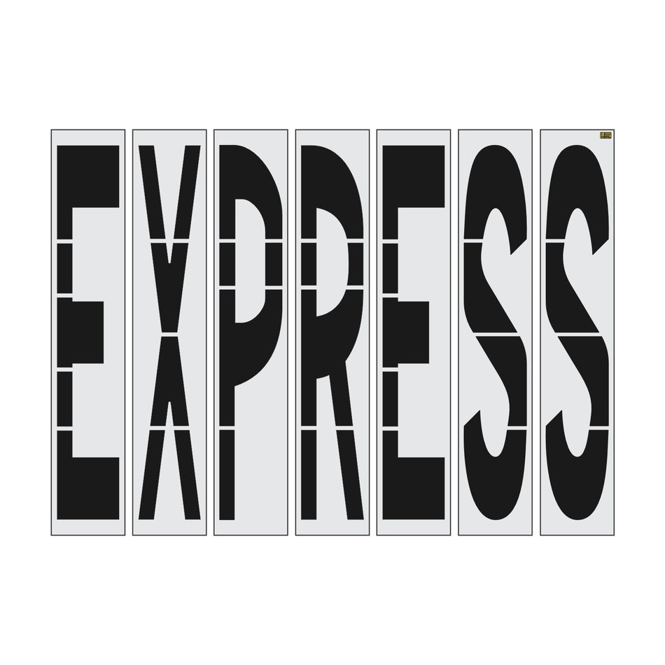 96" Colorado DOT EXPRESS Stencil