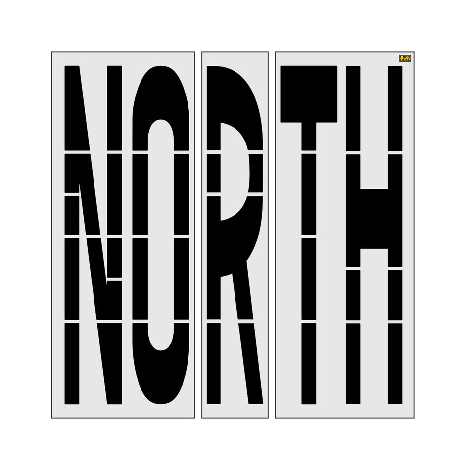 96" Colorado DOT NORTH Stencil