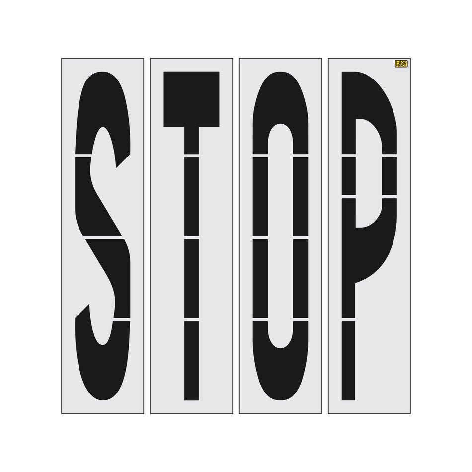 96" Colorado DOT STOP Stencil