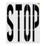 96" Maine DOT STOP Stencil