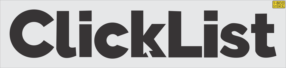 Kroger - 16" ClickList logo Stencil